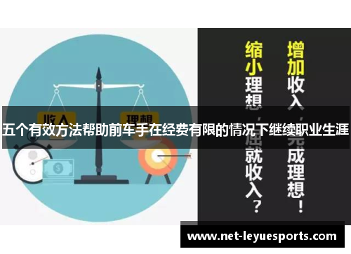 五个有效方法帮助前车手在经费有限的情况下继续职业生涯